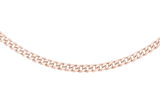 9 karaat basisketting gourmet rose