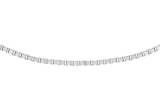 9 Karaat ketting venetiaan wit