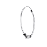 Ohrringe aus 925 Silber, Bali, 30 mm