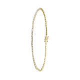 Armband aus 585 Gelbgold mit Diamant (0,49 ct)