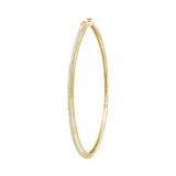 14 Karaat geelgouden armband met diamant 0,22ct