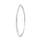 Armreif aus 585 Weißgold mit Diamant (0,22 ct)