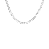 Zilveren bijoux choker voor dames
