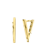 Zilveren goldplated oorringen voor dames