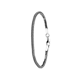 Silberarmband mit Spigaverbindung, quadratisch, Bali