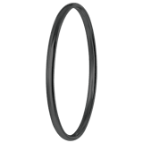 Silberner Armreif, metallisch schwarz, 3mm