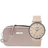Regal Damenset Armbanduhr mit passender Tasche