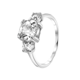 Ring, 925 Silber, mit Zirkonia