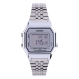 Casio Retro Digitaal Horloge Zilverkleurig LA680WEA-7EF