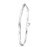 Zilveren armband mat/glans