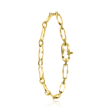 Armband Closed Forever aus 585 Gelbgold