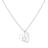 Zilveren kinderketting zirkonia