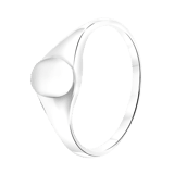 Siegelring, 925 Silber, oval