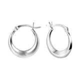 Ohrringe aus 925 Silber, 17 mm