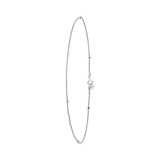 Fußkettchen aus 925 Silber mit kleinen Kugeln