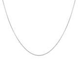 Gerecycled zilveren ketting met anker schakel