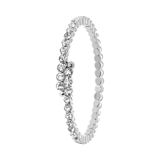 Silberfarbenes Byoux-Tennisarmband 5 mm