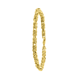Vergoldetes Herrenarmband Königsglied 21 cm