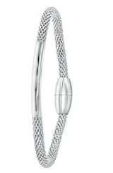 Edelstahlarmband Mesh, Steg