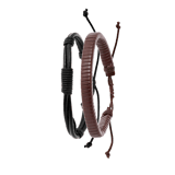 Bijoux goudkleurige herenarmbanden set