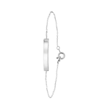 Armband aus 925 Silber, Steg