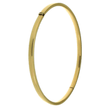 Ovaler Armreif aus 585 Gelbgold