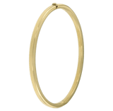 Ovaler Armreif aus 585 Gelbgold