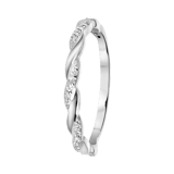 Zilveren ring met zirkonia
