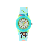Regal Kinderuhr mit blauem Armband