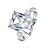 Silberfarbener Bijoux-Ring - Not the ring