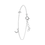 Silberarmband, Halbmond/Stern der Galaxis