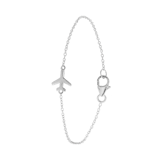 Silberarmband, Flugzeug