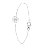 Silberarmband mit Sternzeichen-Anhänger