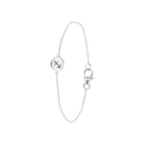 Silberarmband mit Sternzeichen-Anhänger