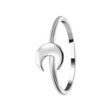 Ring, 925 Silber, Galaxis-Mond