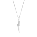 Zilveren ketting&hanger galaxy bliksemschicht