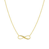 9 karaat ketting met hanger infinity voor dames