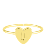 Bijoux goudkleurige ring voor dames