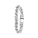 Stainless steel armband ronde fantasieschakel