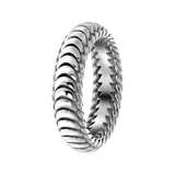 Ring aus Edelstahl, Fantasiekette