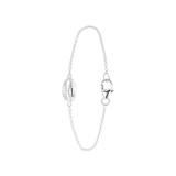 Zilveren armband schelp