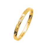 14K geelgouden dames trouwring Balance dia H232