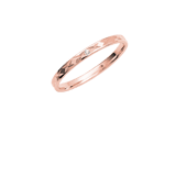 14K rose gouden dames trouwring Balance dia H232R