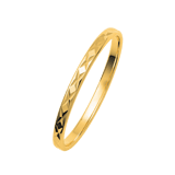 14K geelgouden dames trouwring Balance H233