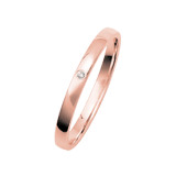 14K rosegouden dames trouwring dia Gentle H236R