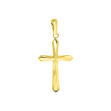 14 karaat gouden hanger kruis