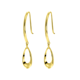 14 karaat geelgouden oorhangers voor dames