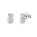 Kinderohrringe, 925 Silber, Ananas