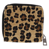 Portemonnee dierenprint beige