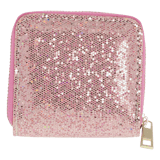 Geldbörse, rosa mit Glitzer